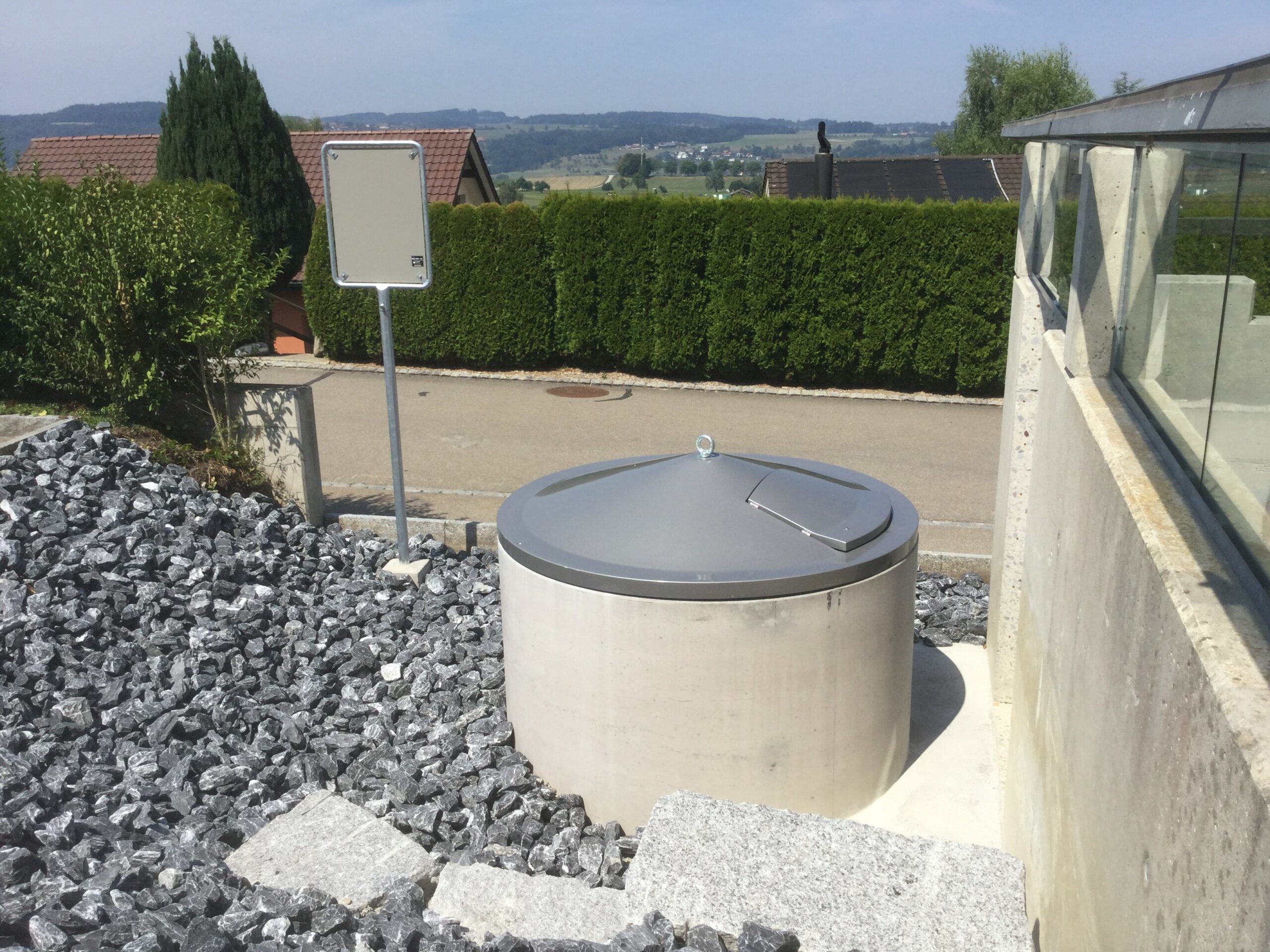 Unterflurbehälter Im ZAB-Gebiet sind über 1'200 UFB installiert.