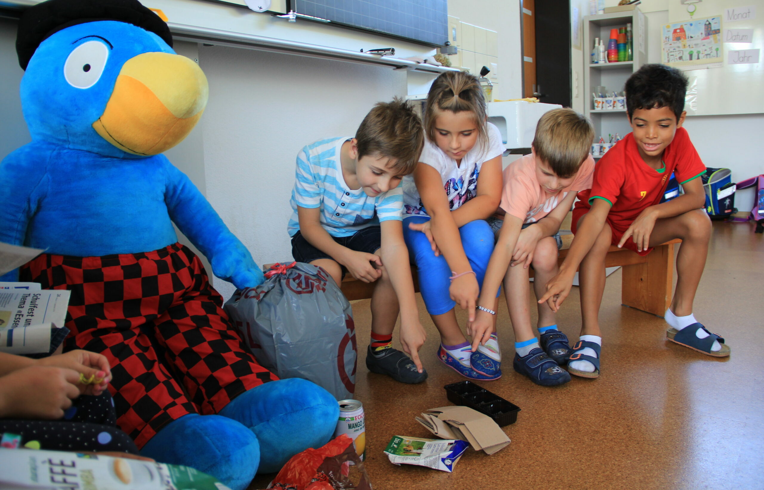 Schulunterricht Der ZAB bietet für Schulklassen verschiedene Unterrichtsmodule an.